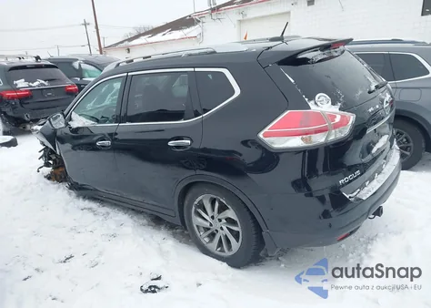 2015 Nissan Rogue Sl из США, поврежденный, VIN 5N1AT2MV9FC829729